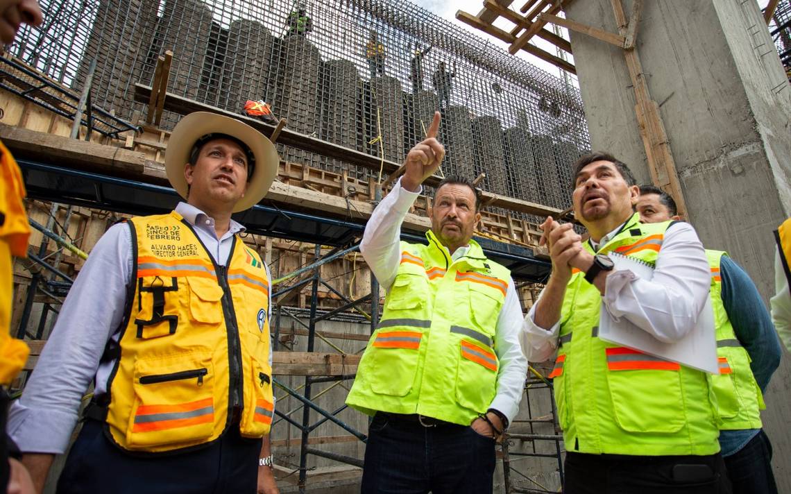 Supervisa Mauricio Kuri avance de cárcamo en Paseo 5 de Febrero